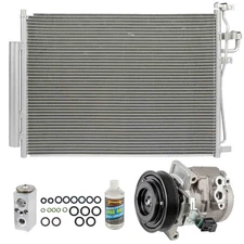 For Saturn Vue 2010 A/C Kit w/ AC Compressor Condenser & Drier TCP
