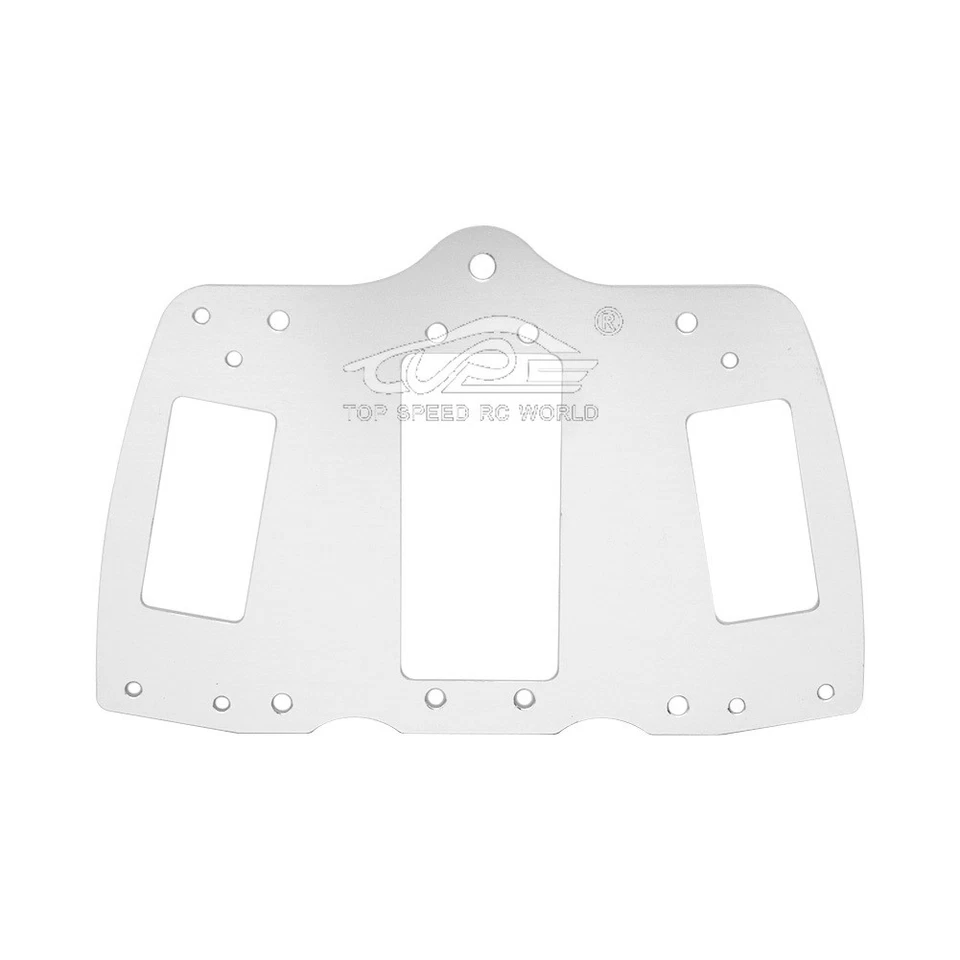 TSRC Silberne Metall-Befestigungsplatte für Lenkservo für FG 1/5 Buggy Truck RC - Bild 3 von 4