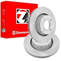 2X Zimmermann Coat Z Bremsscheiben 280Mm AußEnbelÜFtet Vorne Passend FÜR Audi