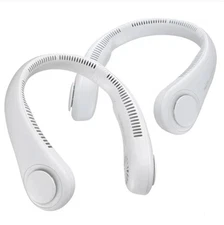 NEW JISULIFE Portable Neck Fan Hands-Free Wearable Personal Fan 2 Pack FA14-S
