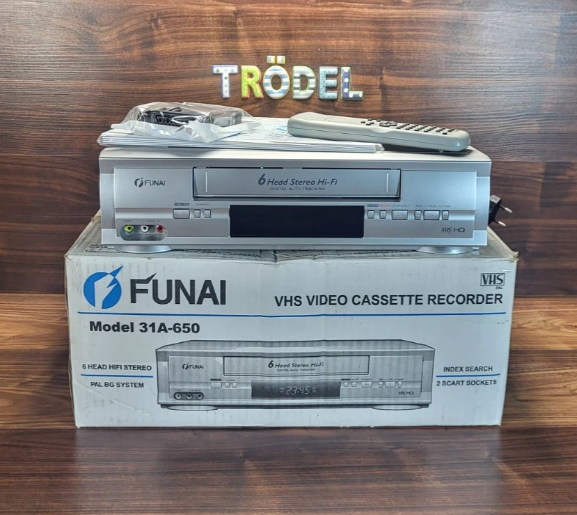 Funai 31A-650 VHS HiFi Stereo Videorecorder HDMI 12 Monate Garantie #1645 - Bild 2 von 4