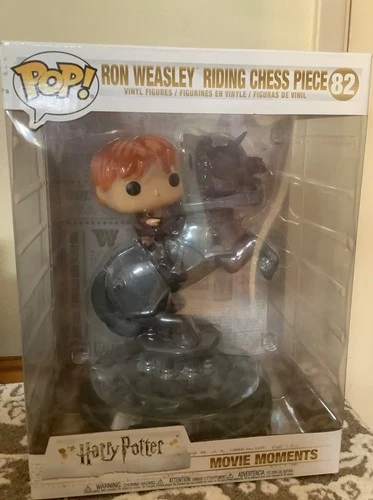 Funko Pop! Moments - Harry Potter - Ron Weasley (Riding Chess Piece) #82 - NIB