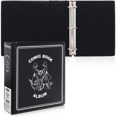 3in Comic Book Binder | Fits Current & Silver Age Comic Pages | Heavy Duty D-...