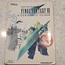 Brady Games Official Final Fantasy VII Strategy Guide Featuring Cloud