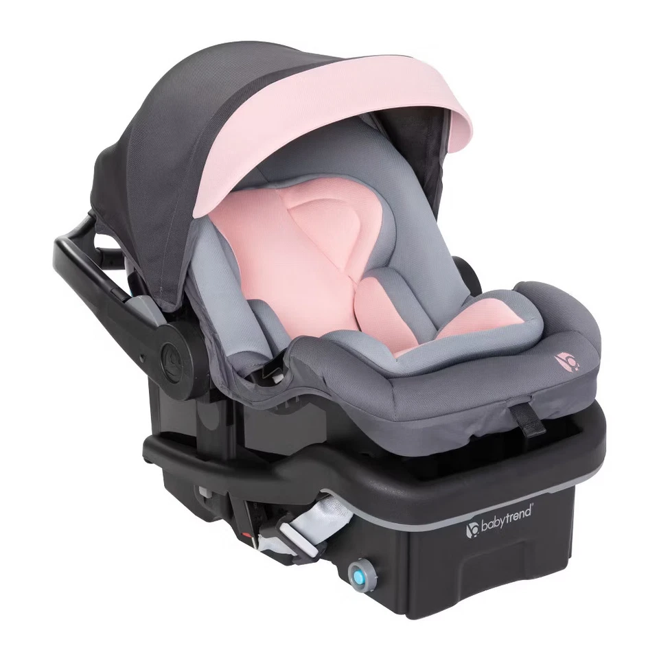 Asiento de coche infantil Baby Trend Secure Lift - Rosa Madrid Foto 3 de 4