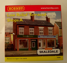 Hornby Skaledale Low Relief Terraced Shops A R9956 EMPTY BOX ONLY