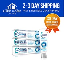 Active Shield Whitening Toothpaste - 3 x 3.4 oz Cool Mint, Enamel Protection