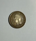 1909 Indian Head Cent Penny Full Liberty AU / UNC