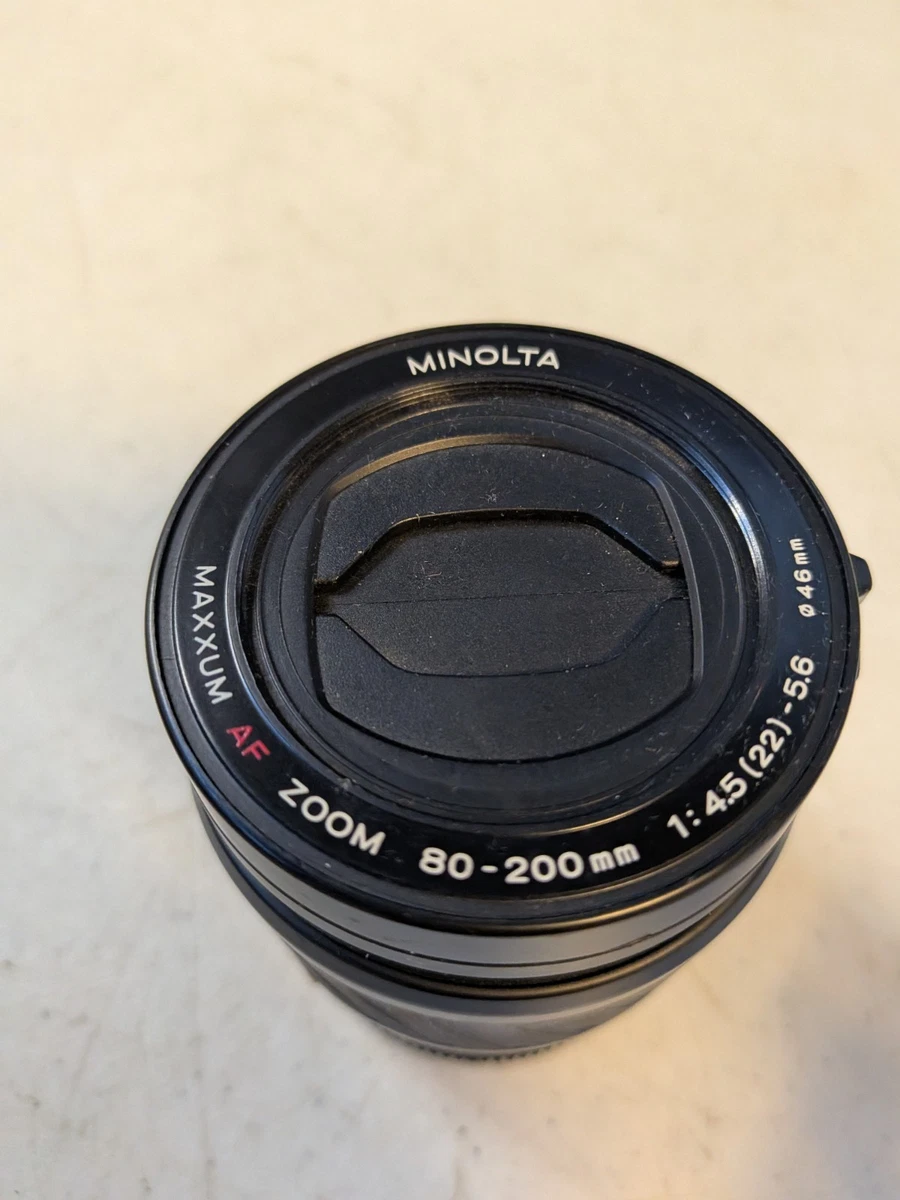 Minolta Zoom 80-200mm Focal Camera Lenses for sale | eBay