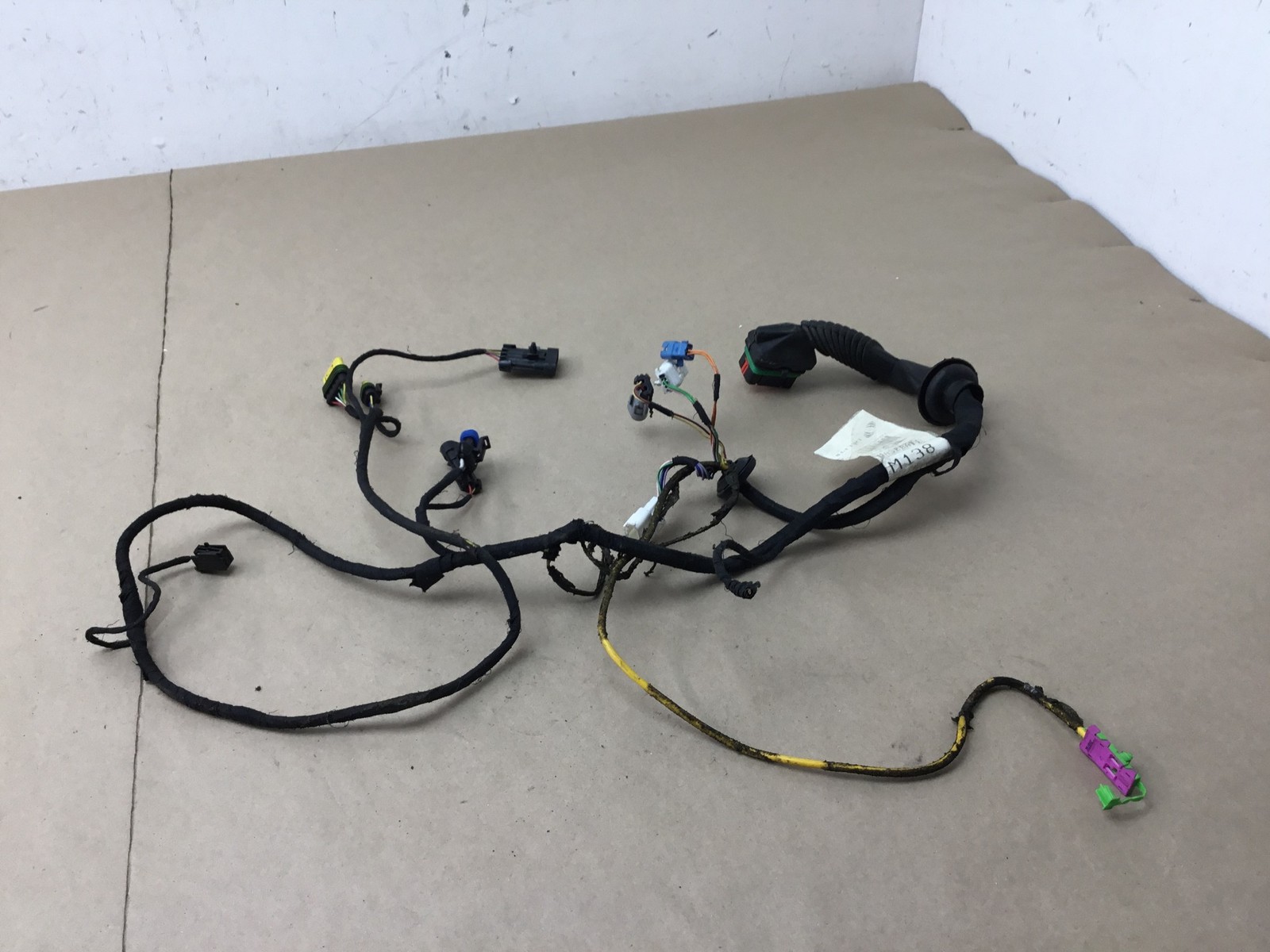 Maserati Coupe GT 2003 Left Driver Door Wire Wiring Harness 02-06 ;:Y