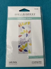 Spellbinders Leafy Sprig Dies  BNIP