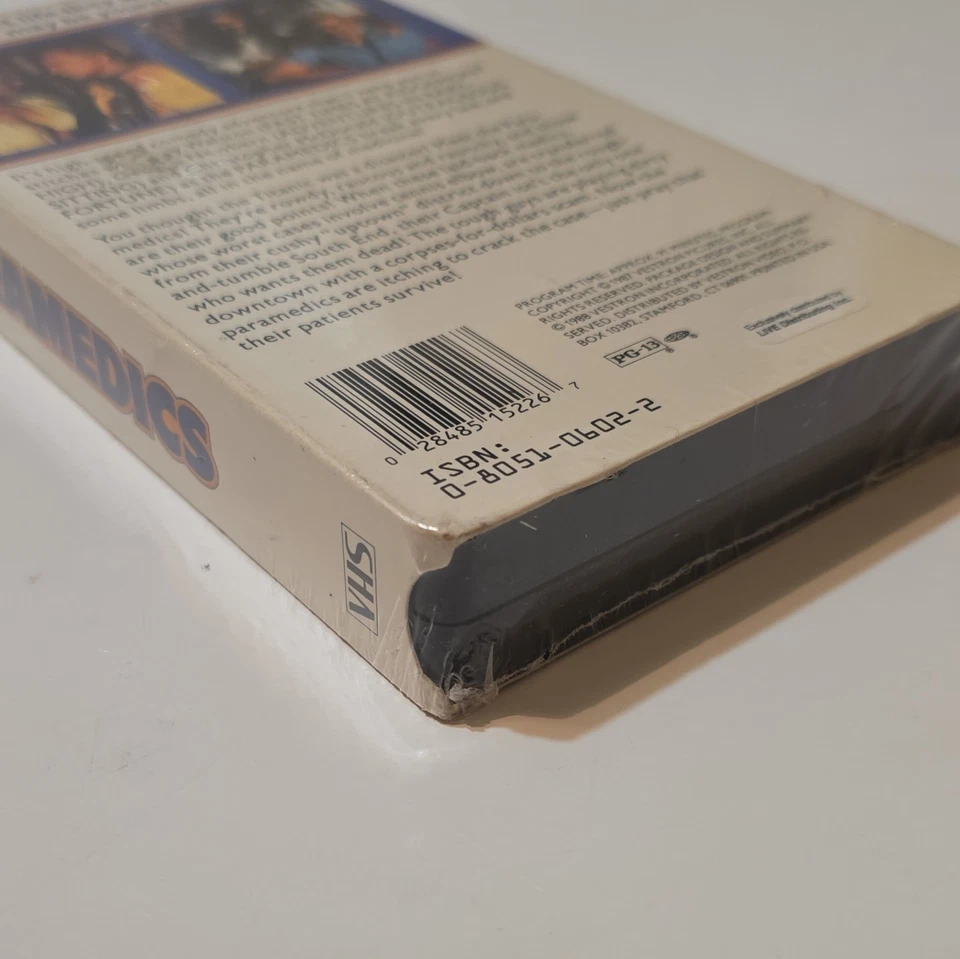 Paramedics VHS (1988) Screwball Teen Comedy Chris McDonald Vestron Video New - Image 3 of 4