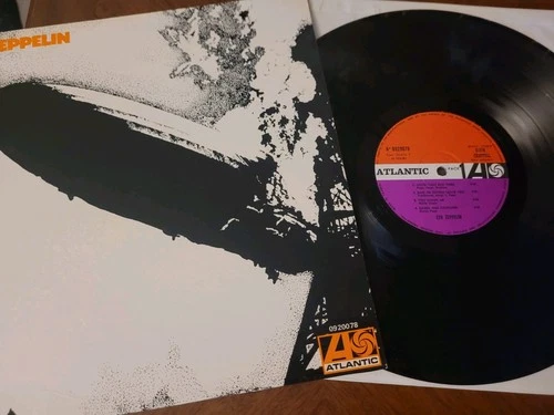 LED ZEPPELIN 1 - FRENCH 1ST PRESS VINYL LP RECORD  - DIFFERENT BACK COVER -