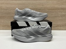 Adidas Adizero Evo SL Silver Metallic Running Shoes Men s JR3419 New