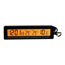 Universal Auto Dashboard Digital Clocks with and LCD Screen Adjustable Vehicl...