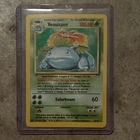 Wizards of the Coast Pokémon TCG Venusaur 15/102 Base Set Rare 100 HP Eng 1999
