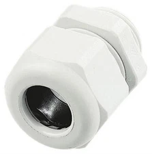 2pc HARTING 19000005182 Cable Gland, M20, Nylon (Polyamide), White, 6 m