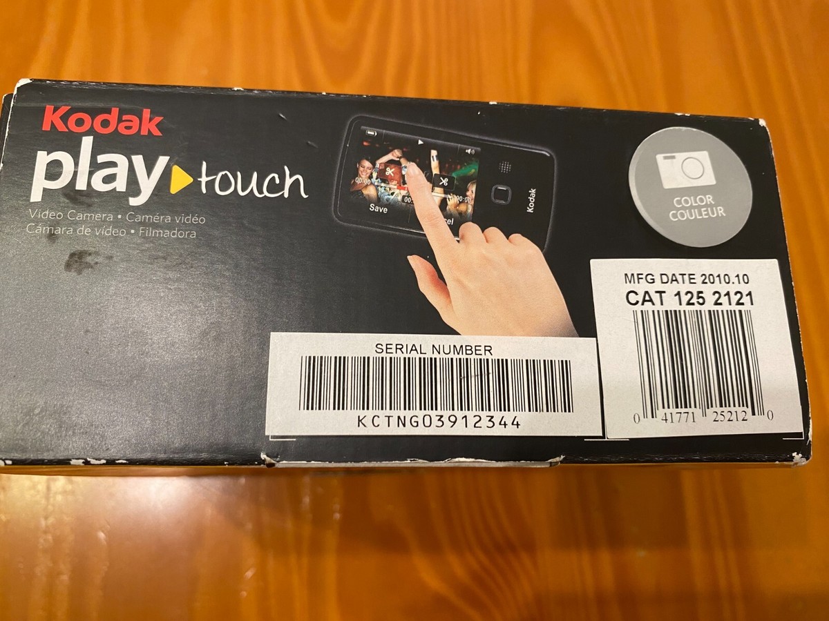 Kodak Play Touch Video Camera Silver | eBay
