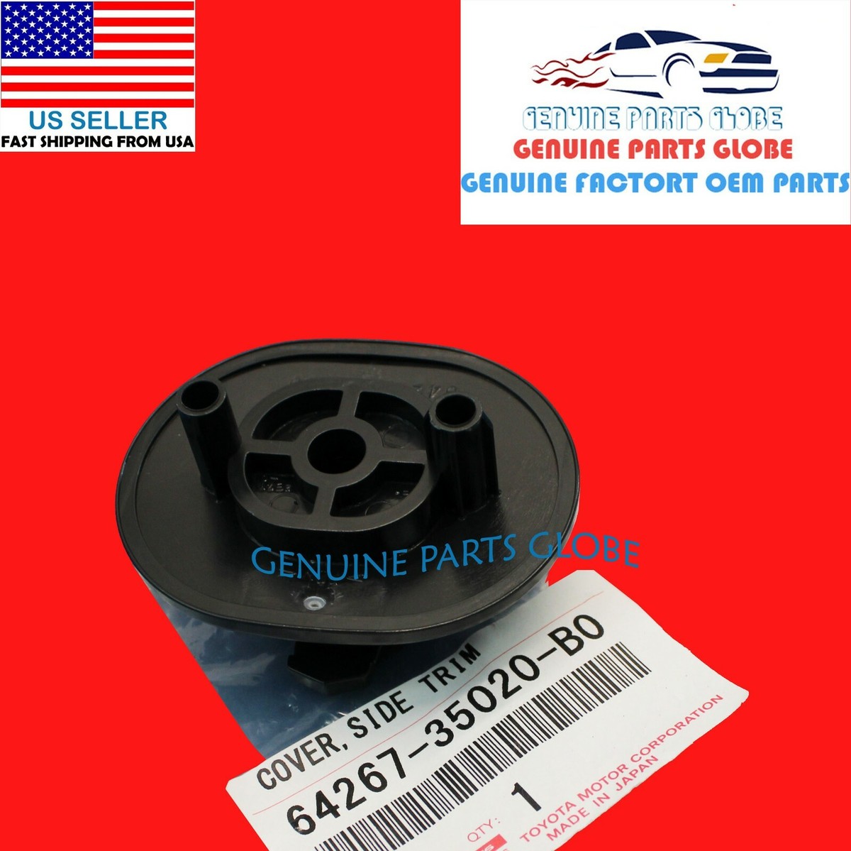 GENUINE OEM TOYOTA 07-14 FJ CRUISER REAR INSIDE TRIM BOARD HOOK