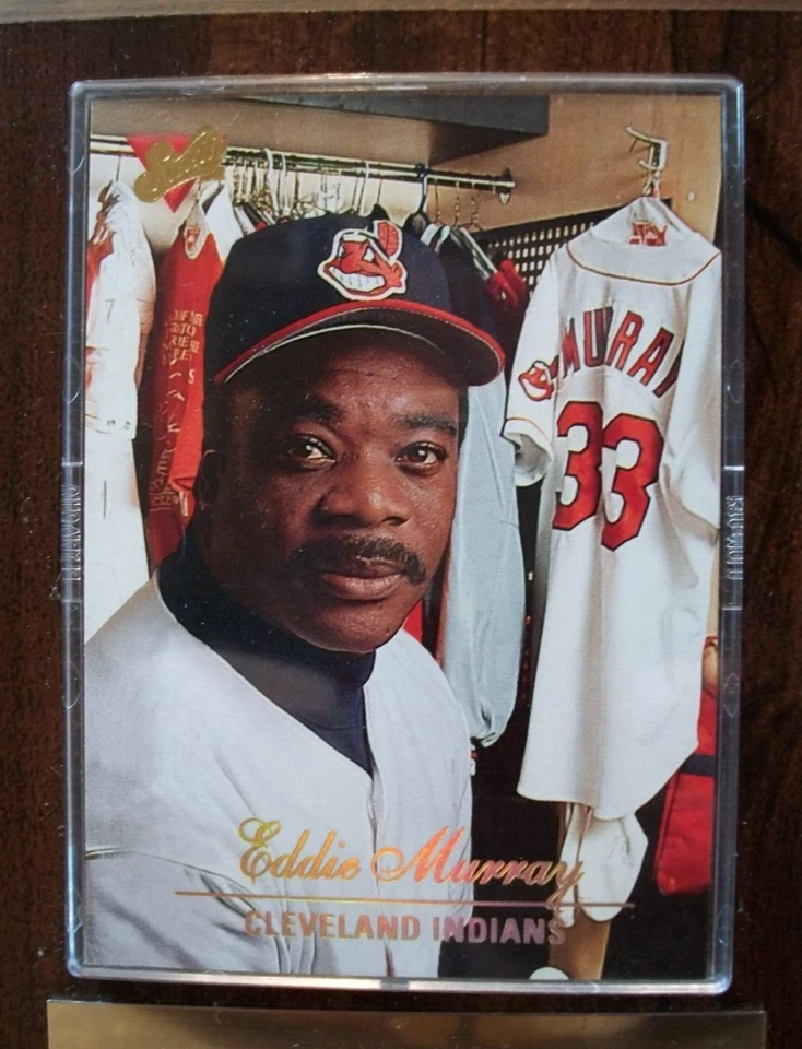 复古 Cleveland Indians ~ Eddie Murray-Studio 木牌卡 ~ 6.25 英寸 x 4.25 — 第 2/4 张图片