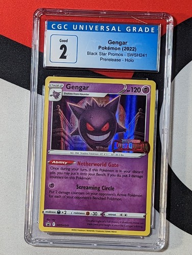 Gengar graded CGC 2 for sale on eBay
