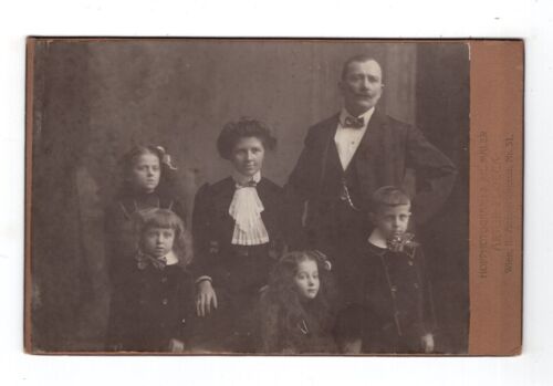 CAB Foto Schönes Familienbild - Wien um 1910 - Bild 1 von 2