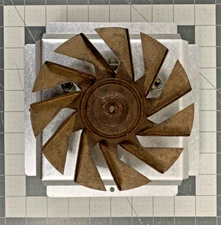 Bosch Oven Range ~ Convection Fan Motor (11 blade) 00490358 490358 ~ Genuine OEM