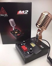 Gold Delta M2 Fits Uniden 880/980 Ssb 6 Pin Amplified Base Microphone Cb Mic 