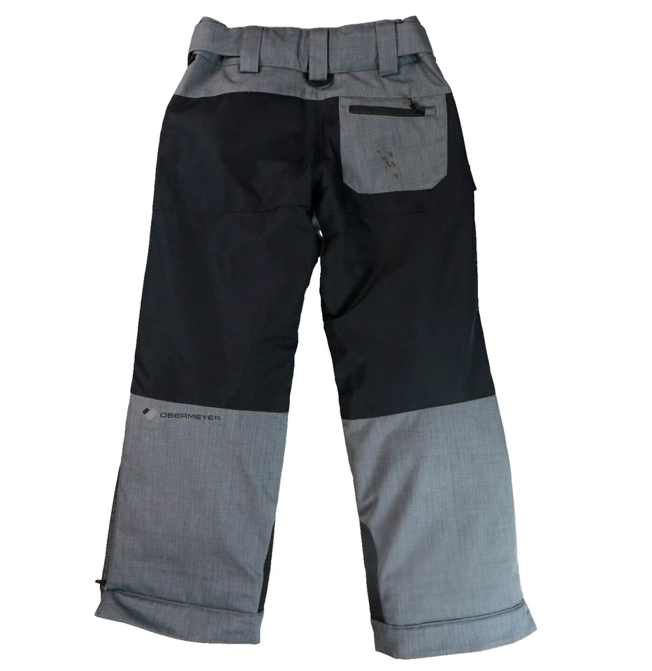 Pantalones de esquí Obermeyer Aspen Colorado adolescentes unisex niñas niños M 10-12 gris Gorpcore Foto 2 de 4