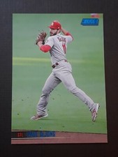 2021 Paul Dejong Blue Foil /50 Topps Stadium Club Base # 40 Cardinals Parallel