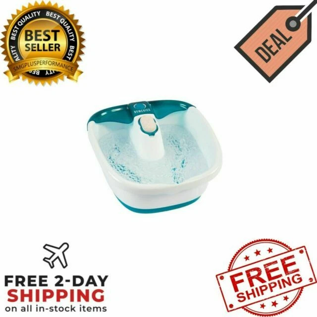 homedics hydra vibration foot massager Homedics Vibration Foot Massager with Soothing Heat, Gray
