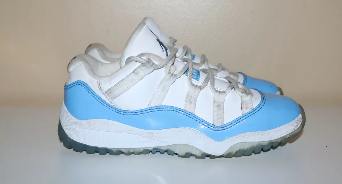 Nike Air Jordan 11 Retro Low BP UNC 505835 106 Youth Size 1Y eBay