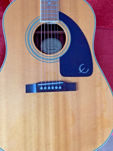 Acoustic Guitar,Model Epiphone AJ 200 NA,Dreadnought,Refurbished, Strings, Pegs. - Zdjęcie 1 z 23