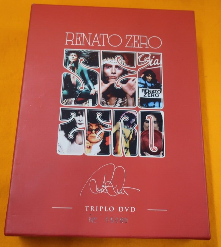RENATO ZERO: SEI ZERO (TRIPLO DVD) ITALIAN DVD BOXSET