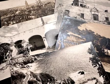 FIVE VINTAGE REAL PICTURE POSTCARDS RPPC FROM MEXICO D66