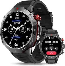Smartwatch uomo donna con funzione telefono orologio da polso per iPhone Samsung Huawei