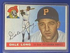 ⚾ 1955 Topps Baseball Base Card Rookie #127 Dale LONG ⚾