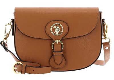 U.S. POLO ASSN. Florence Arlington Flap Crossbody Leather Umhängetasche Neu