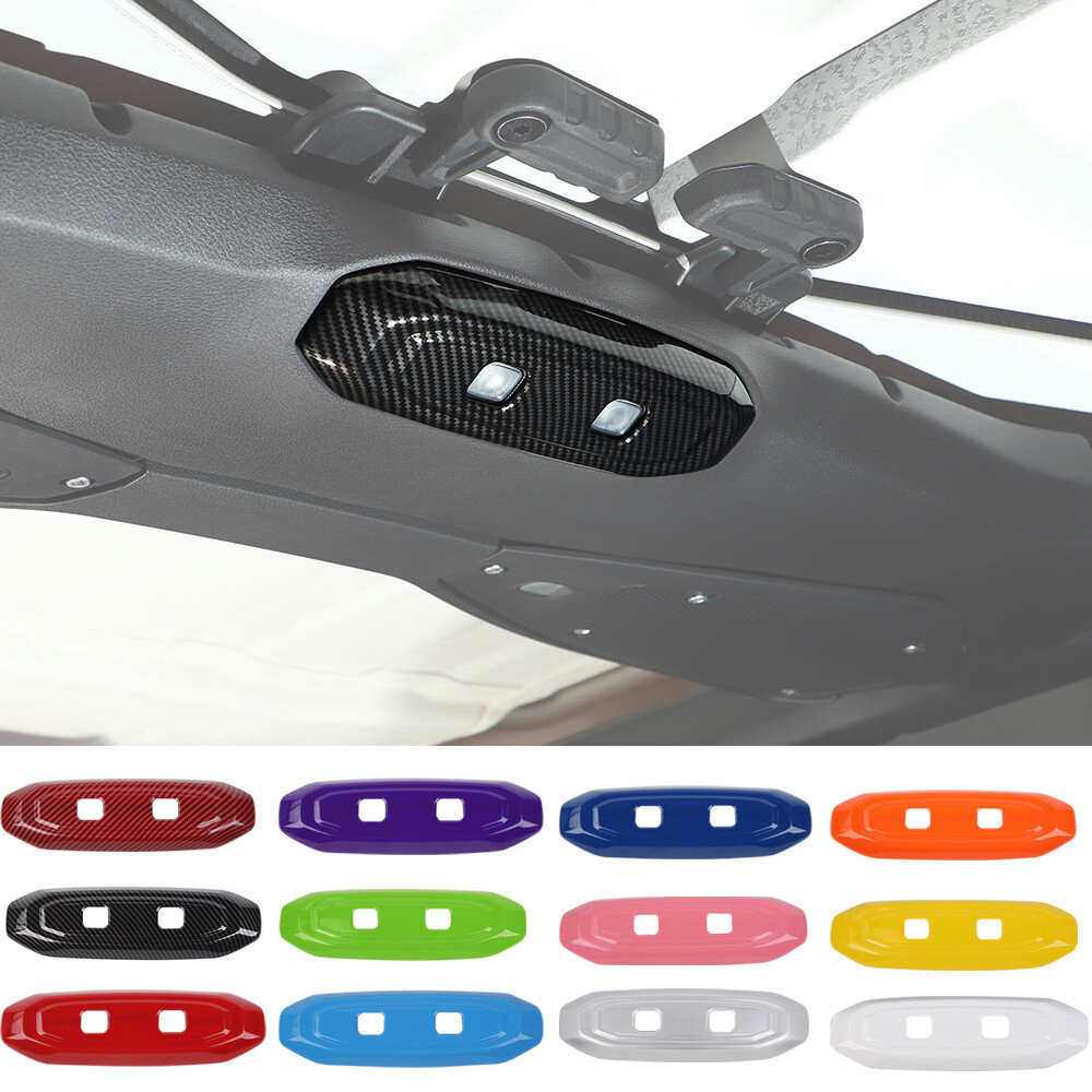 For Jeep Wrangler JL JT 2024 Overhead light Reading Lamp Trim Cover Accessories