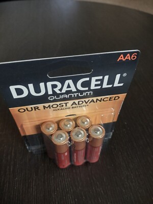 Duracell OPT1500B6PRT Optimum Alkaline AA Batteries - 6 Pack
