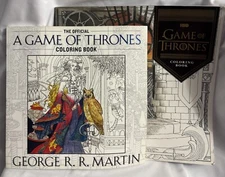 HBO's Game of Thrones & Official Game of Thrones Both Coloring Books