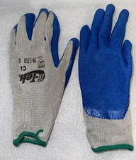 12 Pair PIP G-Tek Latex Rubber Coated Work Gloves 39-1310/S Size Small