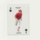 2020 Topps Kenny Mayne Series 2 Baseball Game Mike Trout Angels