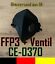 Indexbild 3 - FFP3 Maske schwarz Mundschutz Ventil &amp;ohne Atemschutzmaske 99% 5-lagig CE ✅ 🇩🇪