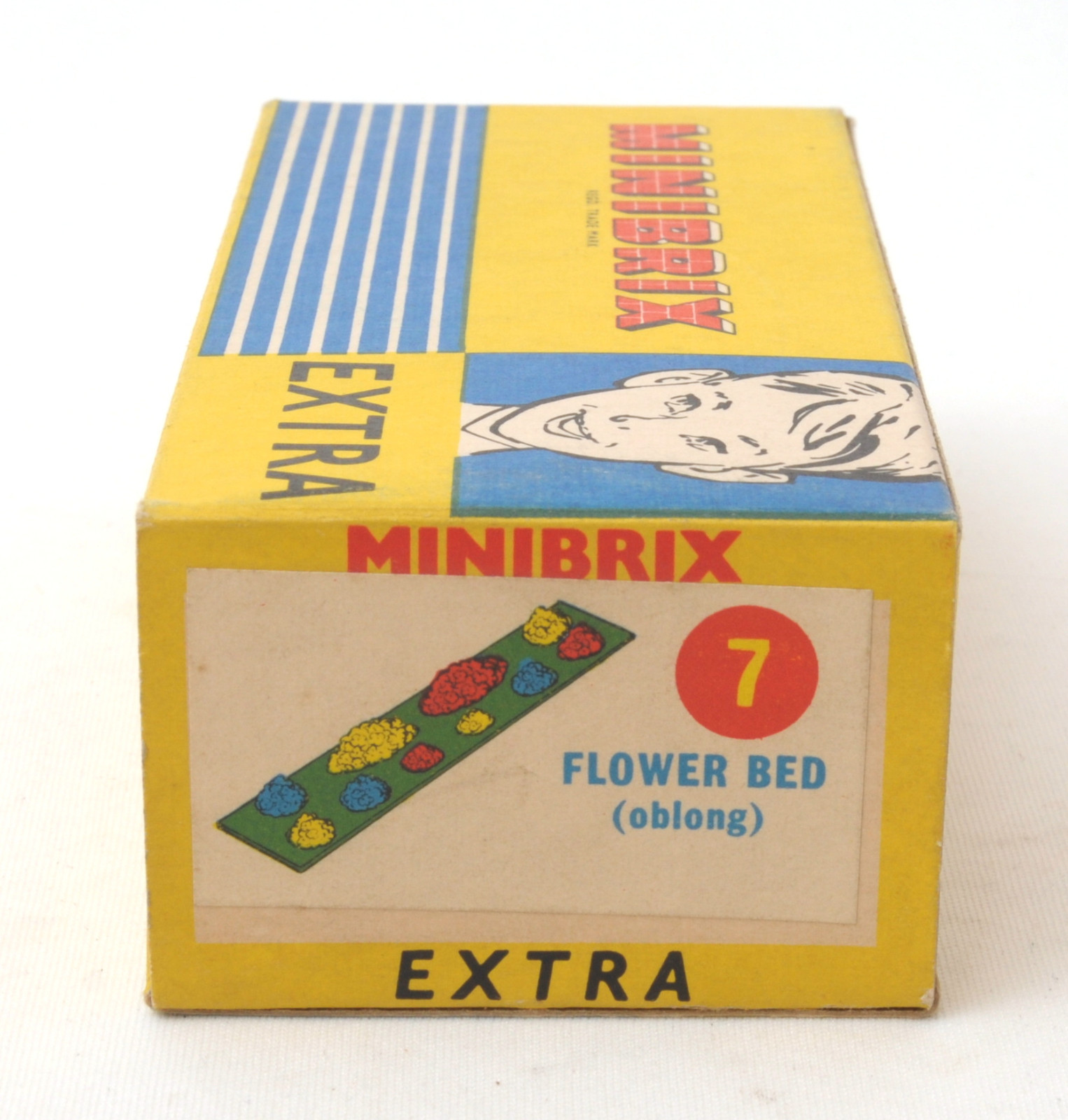Minibrix Minibrix Extra Accessory Set No.7 Flower Bed (Oblong) 1960s * BOXED ...
