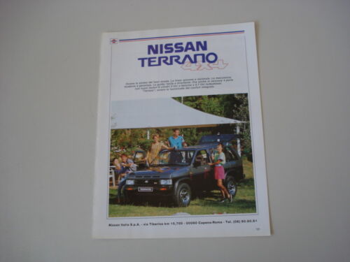 1990 Nissan Terrano 4x4 Advertising - Picture 1 of 1