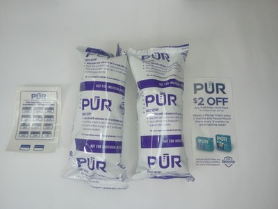 New Lot Of 2 PUR PPF900Z Replacement Water Filter PUR Water Pitchers Fr Shipping