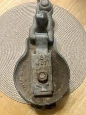 Vintage Western Block Co. 401 High Capacity  Snatch Block