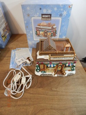 VTG Hershey's Holiday Village CHOCOLATE FACTORY WITH BOX