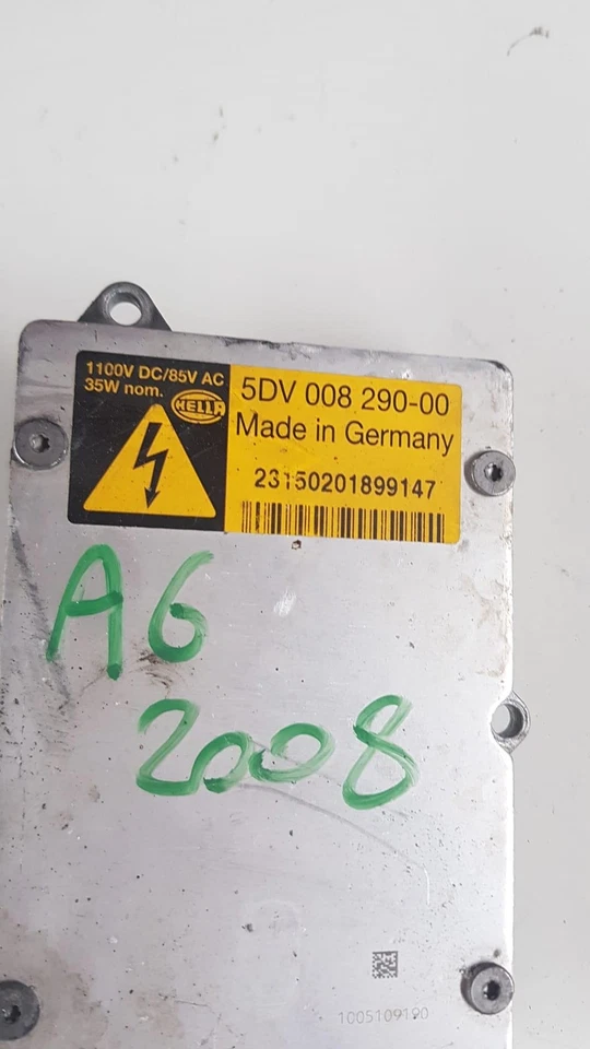 AUDI A6 Berlina Serie C6 (4F2) (04>12) CENTRALINA FARI PER 5DV008290-00 BAT - Immagine 2 di 3